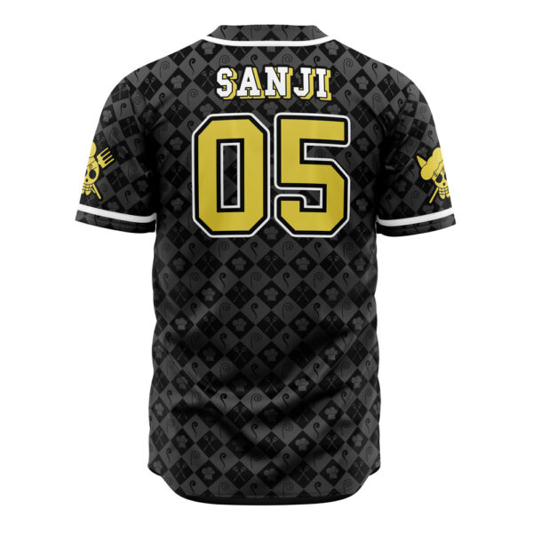 Maillot de baseball Chapeaux de Paille Sanji One Piece – Image 3