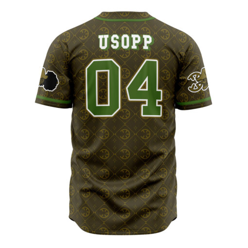 Maillot de baseball Chapeaux de Paille Usopp One Piece – Image 3