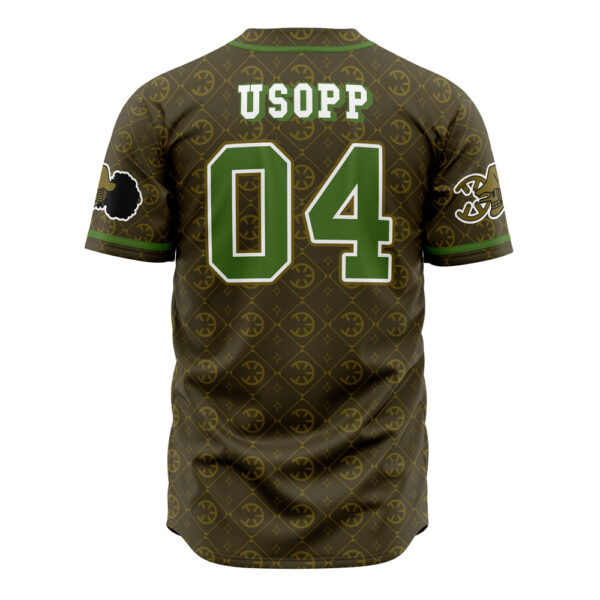 Maillot de baseball Chapeaux de Paille Usopp One Piece – Image 3