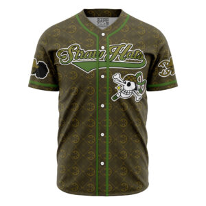 Maillot de baseball Chapeaux de Paille Usopp One Piece