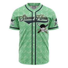 Maillot de baseball Chapeaux de Paille Zoro One Piece
