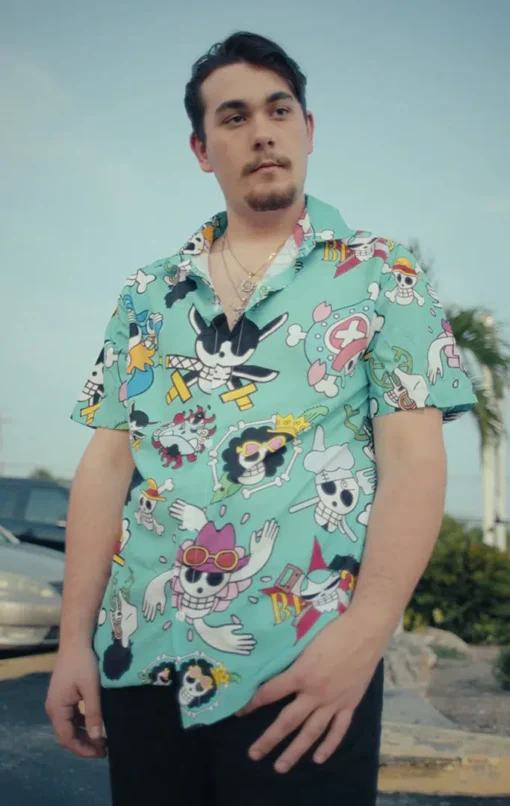 Chemise hawaïenne Jolly Roger Strawhats One Piece – Image 3