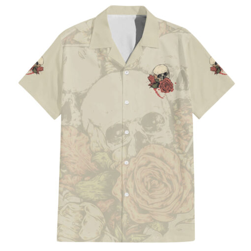 Chemise hawaïenne Entre Idk Idc Et Idgaf Crâne