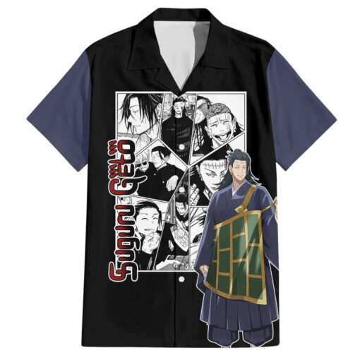 Chemise hawaïenne Suguru Geto Jujutsu Kaisen Anime Mix Manga