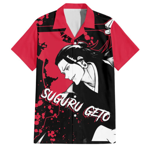 Chemise hawaïenne Suguru Geto Jujutsu Kaisen Manga Style Art