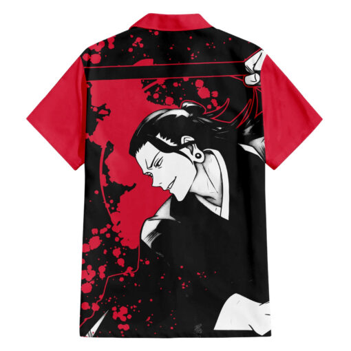 Chemise hawaïenne Suguru Geto Jujutsu Kaisen Manga Style Art – Image 2