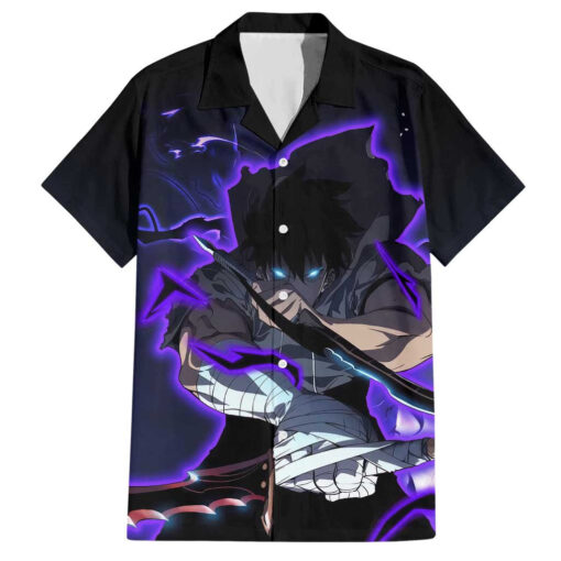 Chemise hawaïenne Sung Jin Woo Solo Leveling Anime