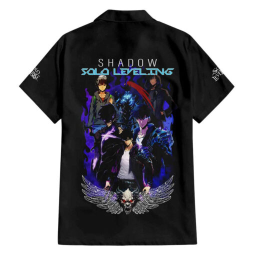 Chemise hawaïenne Sung Jin Woo Solo Leveling Anime V2