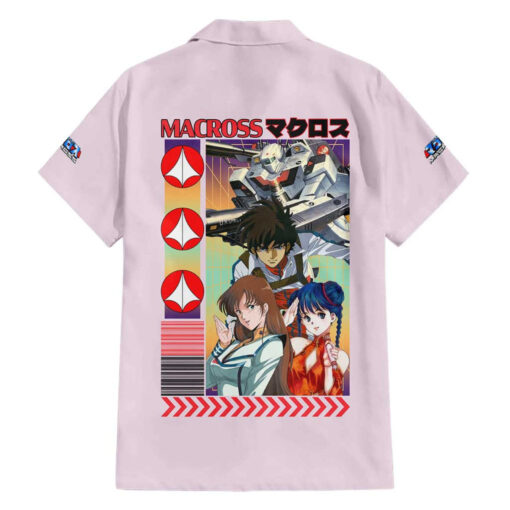 Chemise hawaïenne Super Dimension Fortress Macross Anime – Image 2