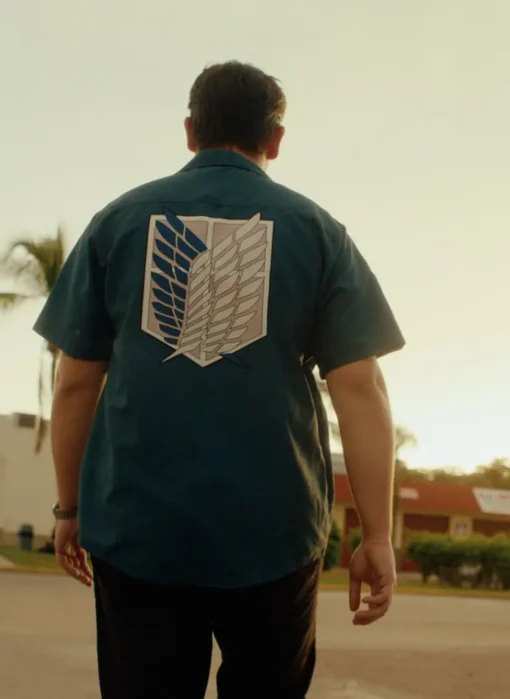 Chemise hawaïenne Régiment de Reconnaissance L’Attaque des Titans – Image 3