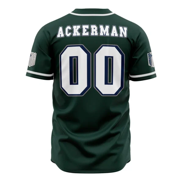 Maillot de baseball Bataillon d'Exploration Ackerman Attack on Titan – Image 2