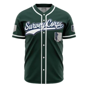 Maillot de baseball Bataillon d'Exploration Ackerman Attack on Titan