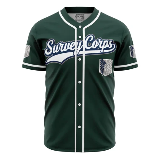 Maillot de baseball Bataillon d'Exploration Ackerman Attack on Titan