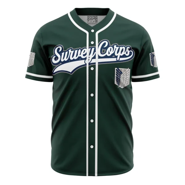 Maillot de baseball Bataillon d'Exploration Ackerman Attack on Titan