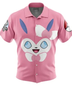 Chemise hawaïenne Sylvallié Pokémon