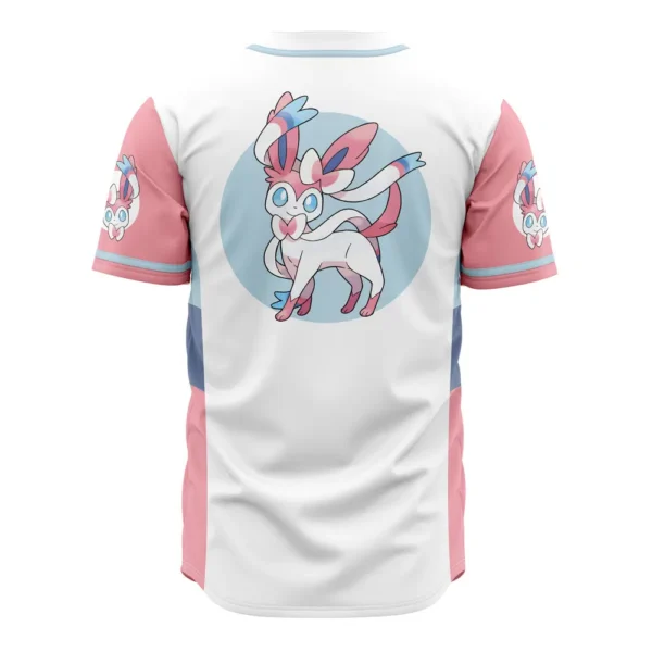 Maillot de baseball Nymphali Évolution d'Évoli Pokémon – Image 2