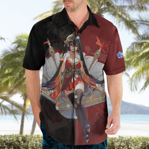 Chemise hawaïenne Taihou Azur Lane Anime Jeu – Image 3