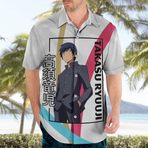 Chemise hawaïenne Takasu Ryuuji Toradora Anime – Image 3