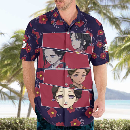 Chemise hawaïenne Tamayo Demon Slayer Anime – Image 3