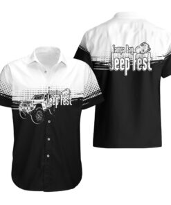 Chemise hawaïenne Tamba Bay Jeep Fest Grunge Blanc