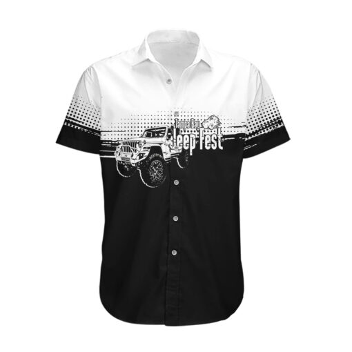 Chemise hawaïenne Tamba Bay Jeep Fest Grunge Blanc – Image 2