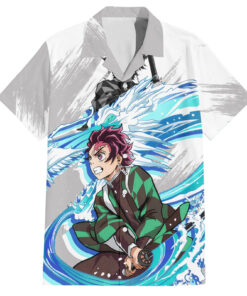 Chemise hawaïenne Tanjiro Demon Slayer
