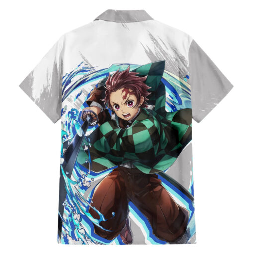 Chemise hawaïenne Tanjiro Demon Slayer – Image 2