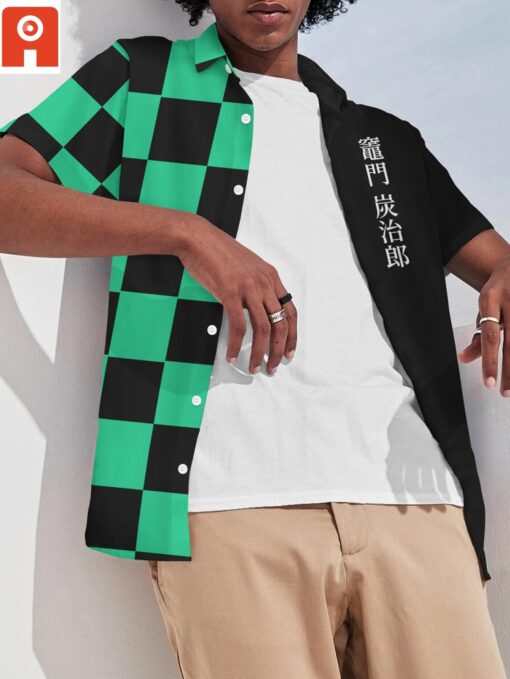 Chemise hawaïenne Tanjiro Mode – Image 3
