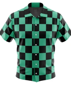 Chemise hawaïenne Tanjiro Kamado Demon Slayer
