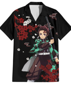 Chemise hawaïenne Tanjiro Kamado Style Japon