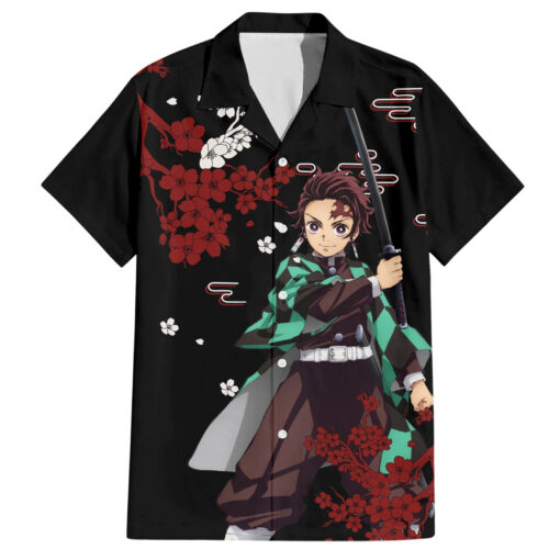 Chemise hawaïenne Tanjiro Kamado Style Japon