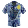 Chemise hawaïenne Tardis Nuit étoilée Doctor Who