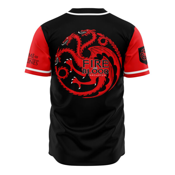 Maillot de baseball Targaryen de Peyredragon Game of Thrones – Image 2