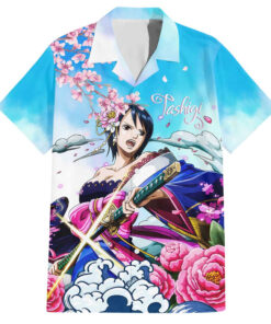 Chemise hawaïenne Tashigi One Piece Anime