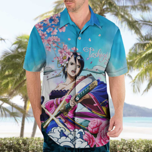 Chemise hawaïenne Tashigi One Piece Anime – Image 3