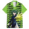 Chemise hawaïenne Tatsumaki One Punch Man Motif Texte Anime