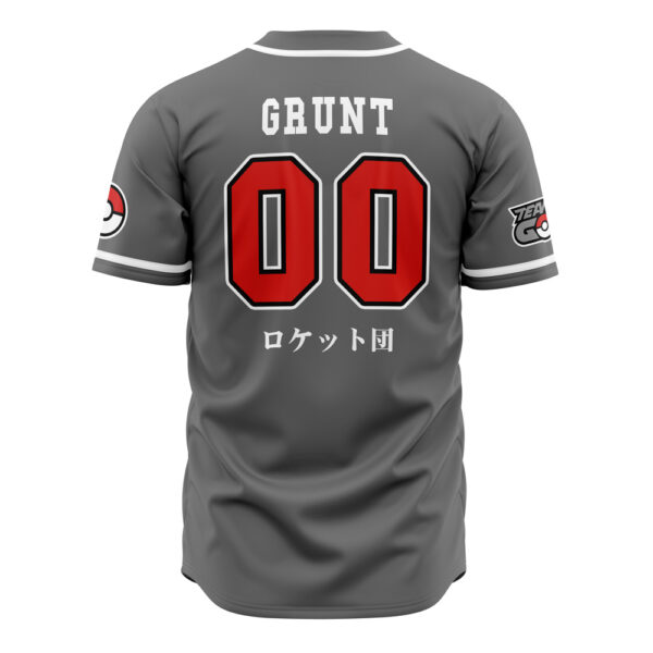 Maillot de baseball Sbires de la Team Rocket Gris Pokémon – Image 2
