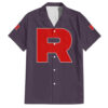 Chemise hawaïenne Team Rocket Poke Anime Japon
