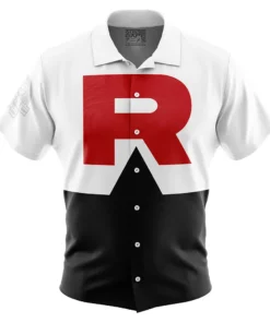 Chemise hawaïenne Team Rocket Pokémon