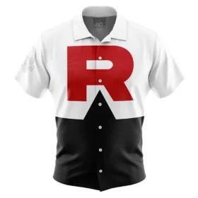 Chemise hawaïenne Team Rocket Pokémon