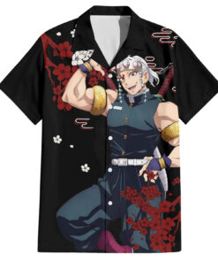 Chemise hawaïenne Tengen Uzui Style Japon Anime