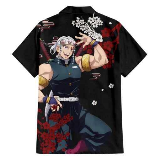 Chemise hawaïenne Tengen Uzui Style Japon Anime – Image 2