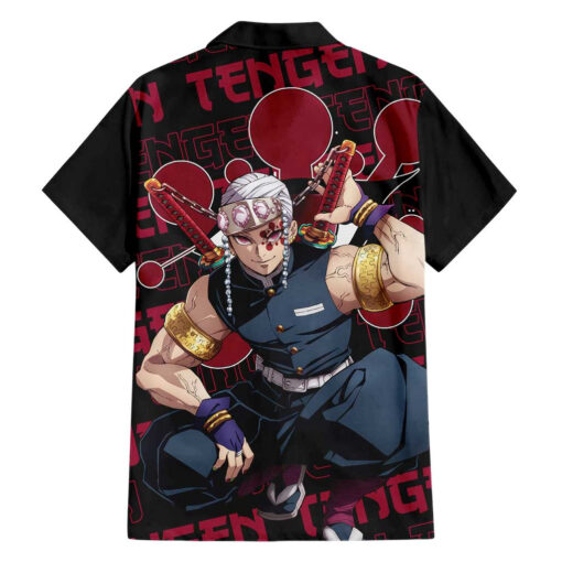 Chemise hawaïenne Tengen Uzui Demon Slayer Anime – Image 2