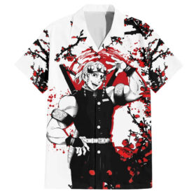 Chemise hawaïenne Tengen Uzui Demon Slayer Anime Japon
