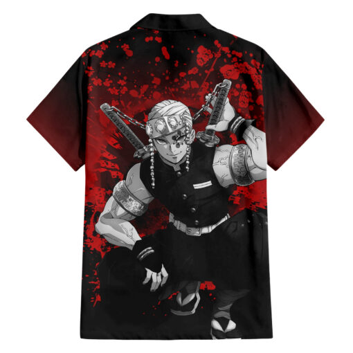 Chemise hawaïenne Tengen Uzui Art Japon – Image 2