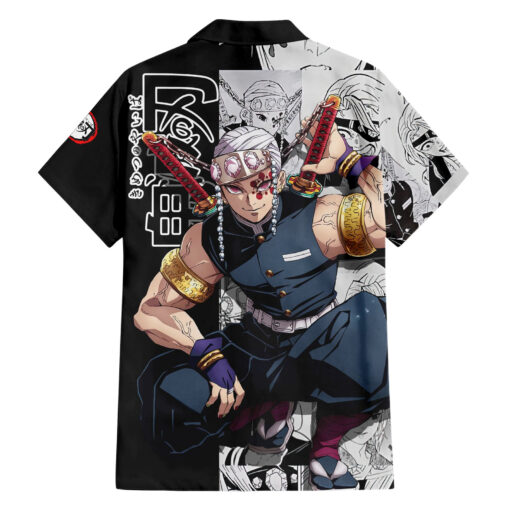 Chemise hawaïenne Tengen Uzui Style Manga – Image 2