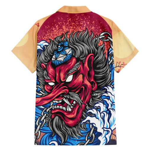 Chemise hawaïenne Tengu Art Japon – Image 2