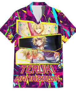 Chemise hawaïenne Teruki Hanazawa Mob Psycho 100 Anime