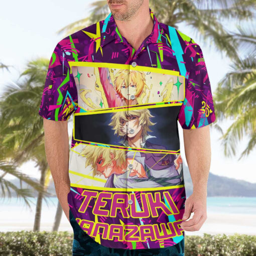 Chemise hawaïenne Teruki Hanazawa Mob Psycho 100 Anime – Image 3