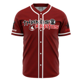 Maillot de baseball Thanos et Kratos Marvel